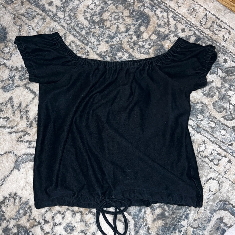 Madewell off-the-shoulder blouse